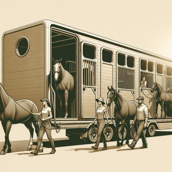 Pferdetransporters